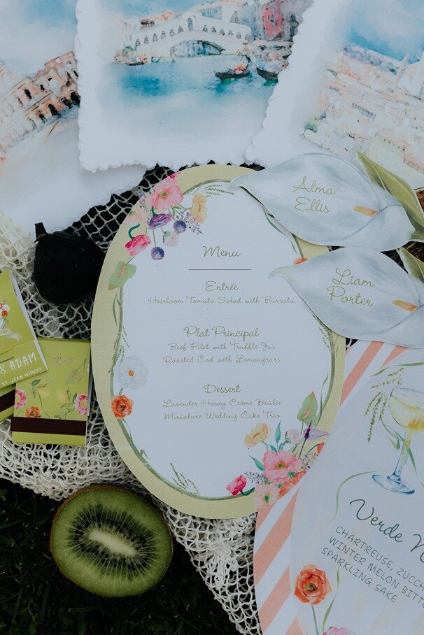 Chateau St. Jean Sonoma Wedding Details with Rachel C Photography9