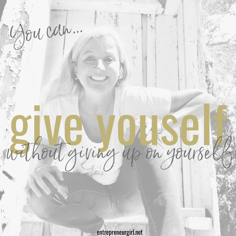 give youself