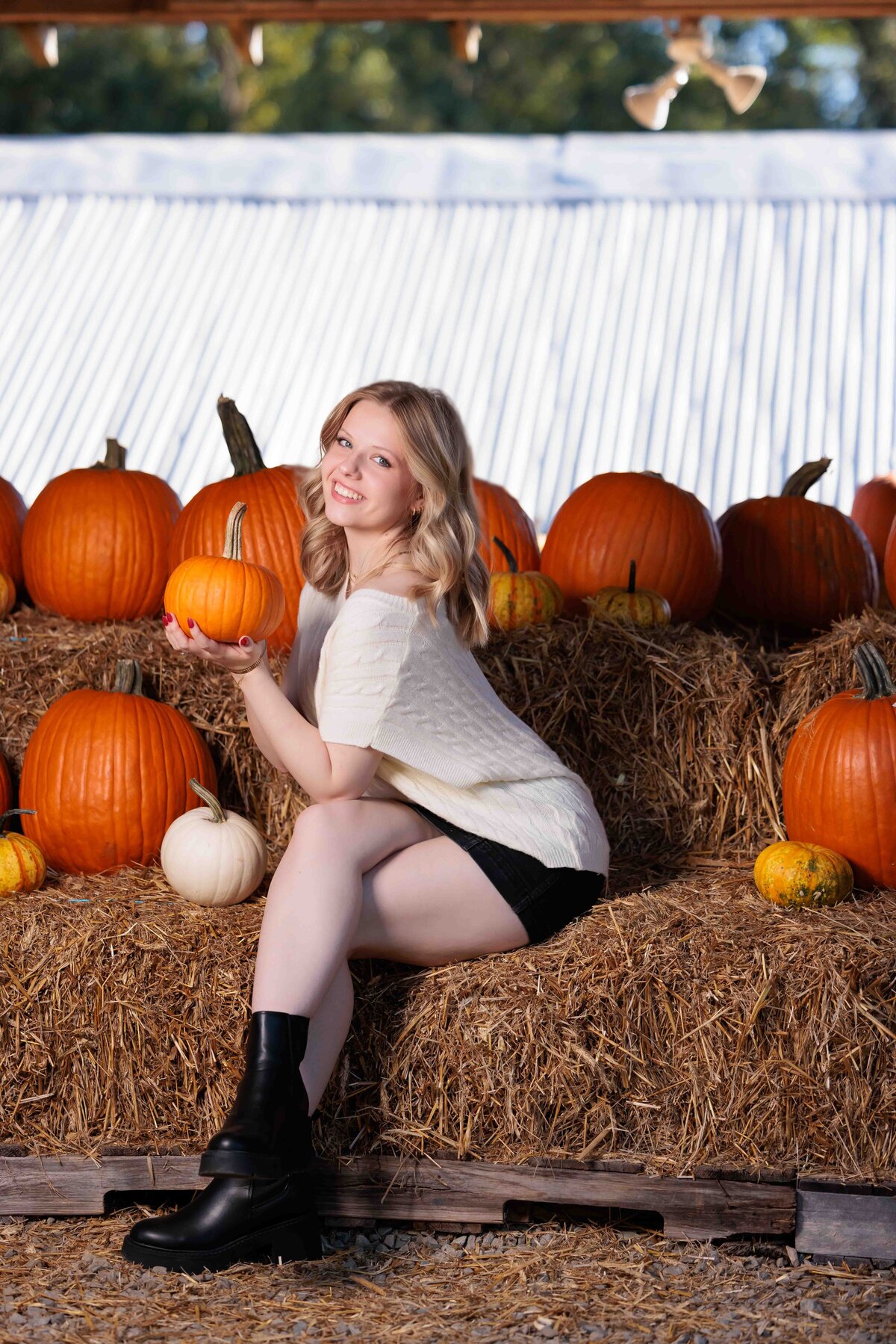Fall Senior portraits in NC