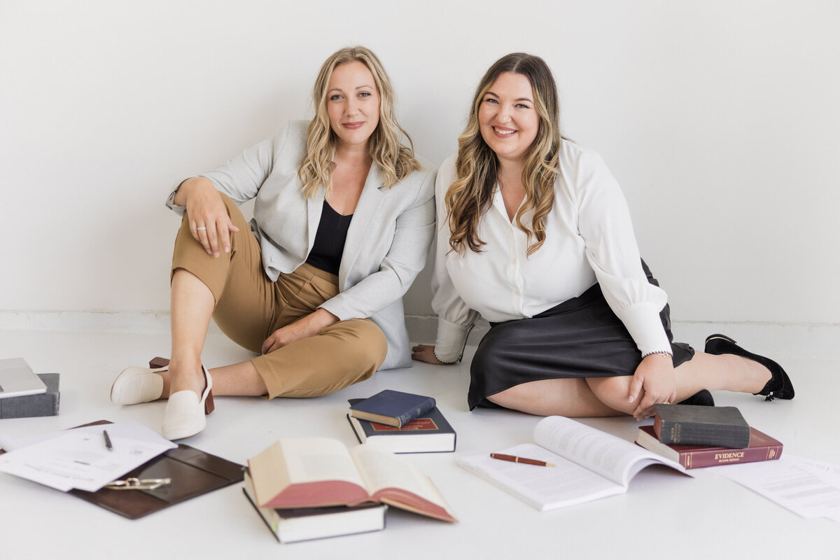 Intellectual property lawyers, Paige Griffith & Alisha Suazo