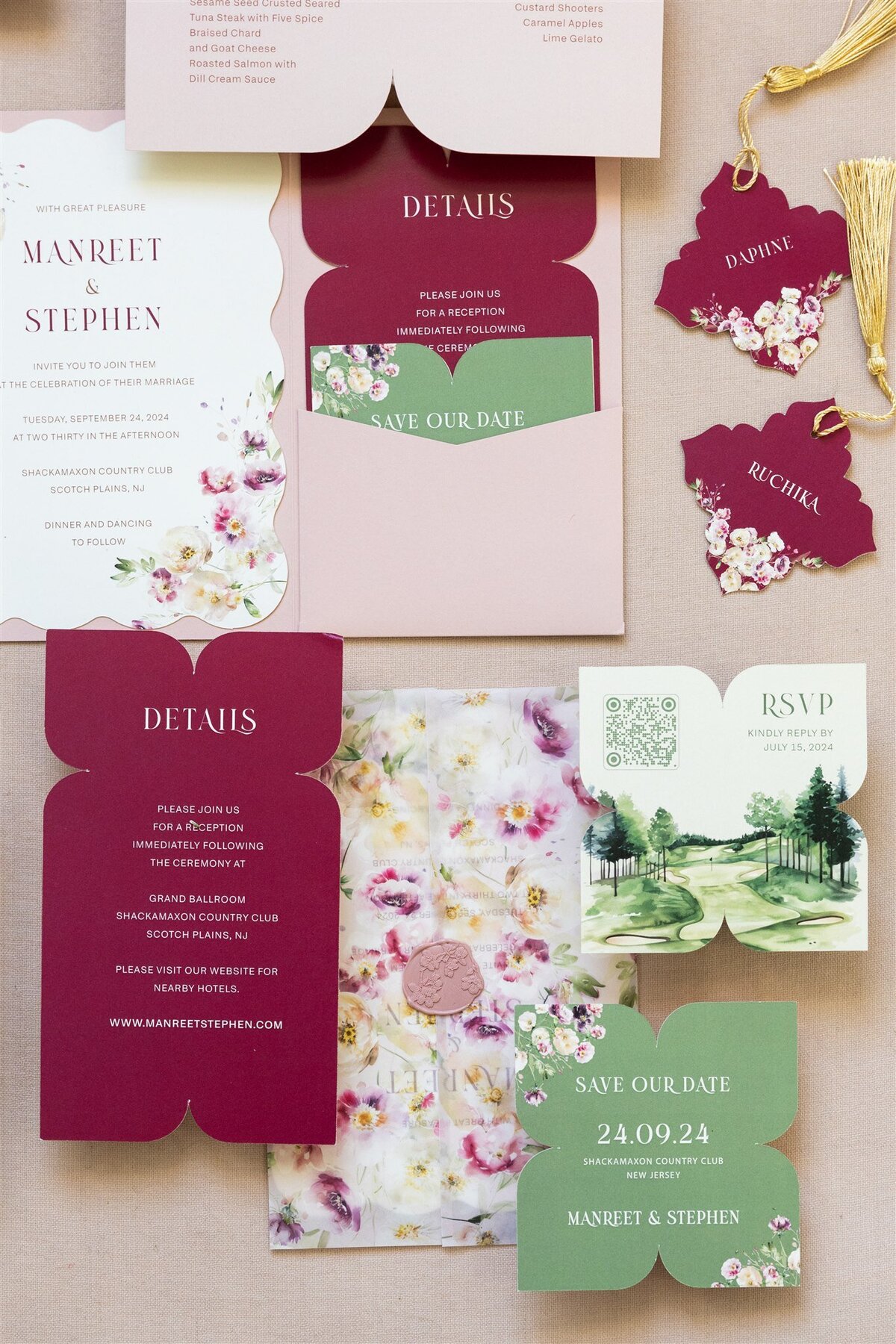 EC Style shoot wedding invitation 9