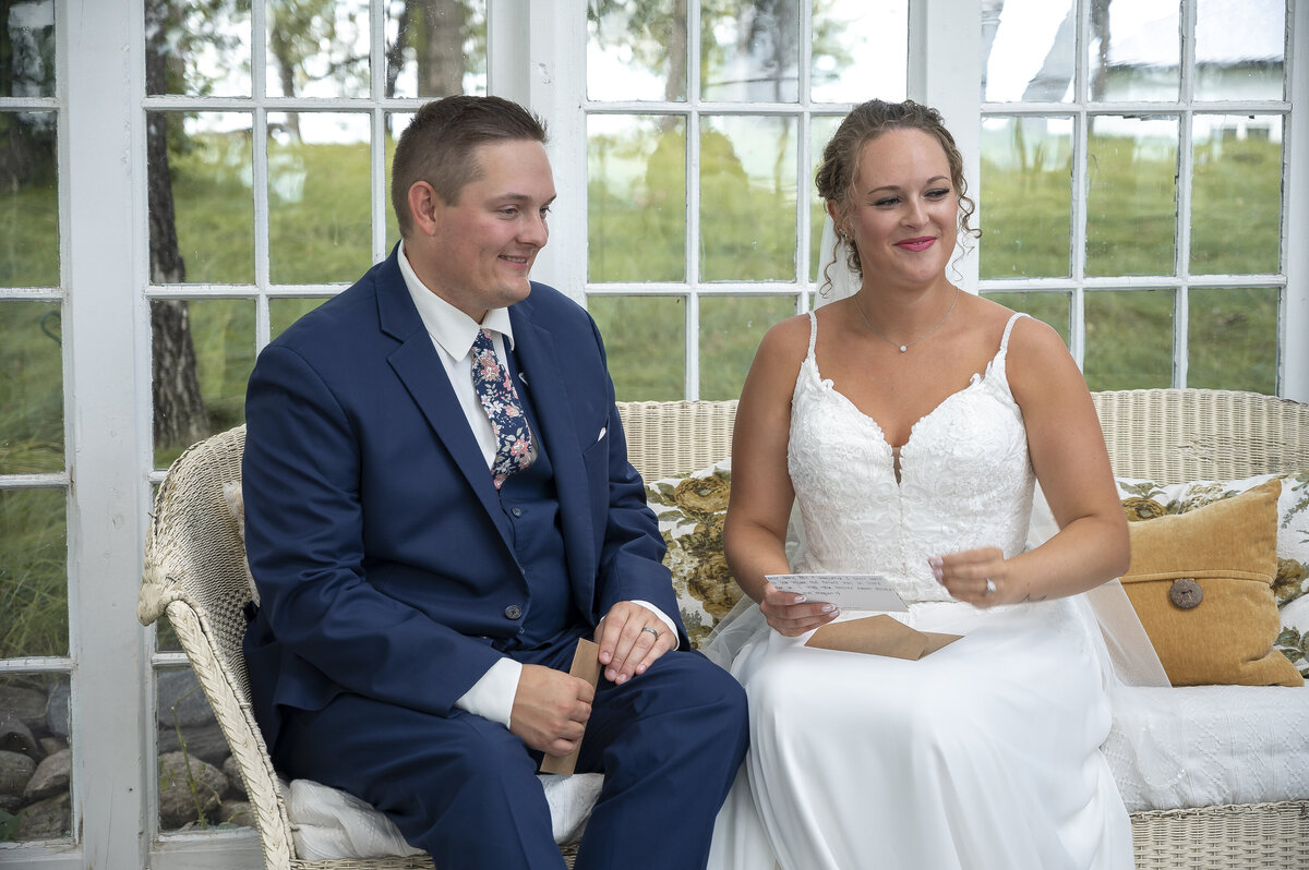 Elegant table settings for wedding reception