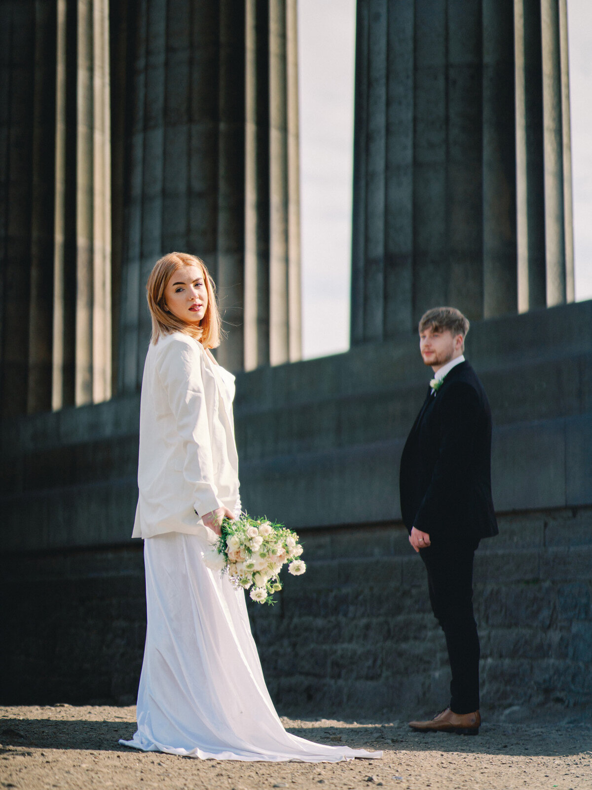 Edinburgh luxury elopement- Reagan Blythe