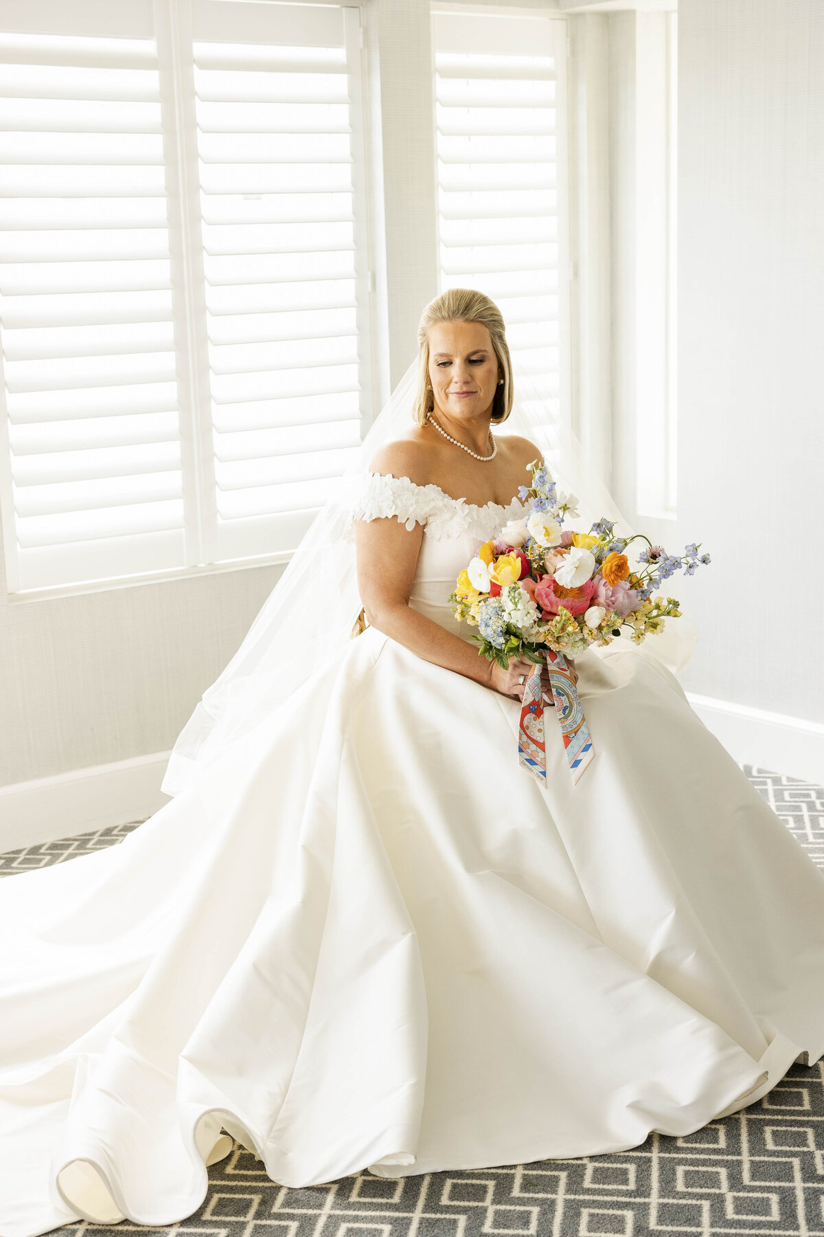 Ashley Mac Photographs - East Coast Wedding Photographer - Jersey - New York - Connecticut - Shore Club Spring Wedding with Pops of Color -13
