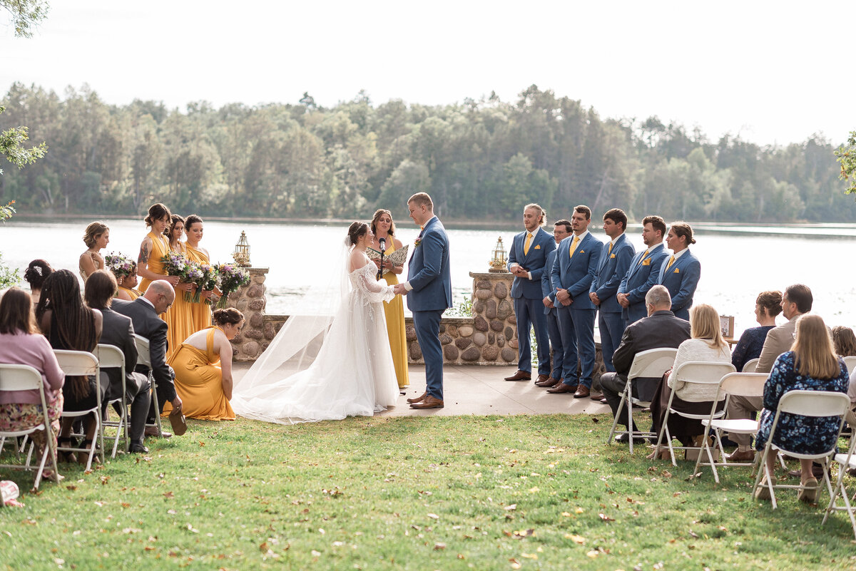 Luxury wedding cake with elegant details
