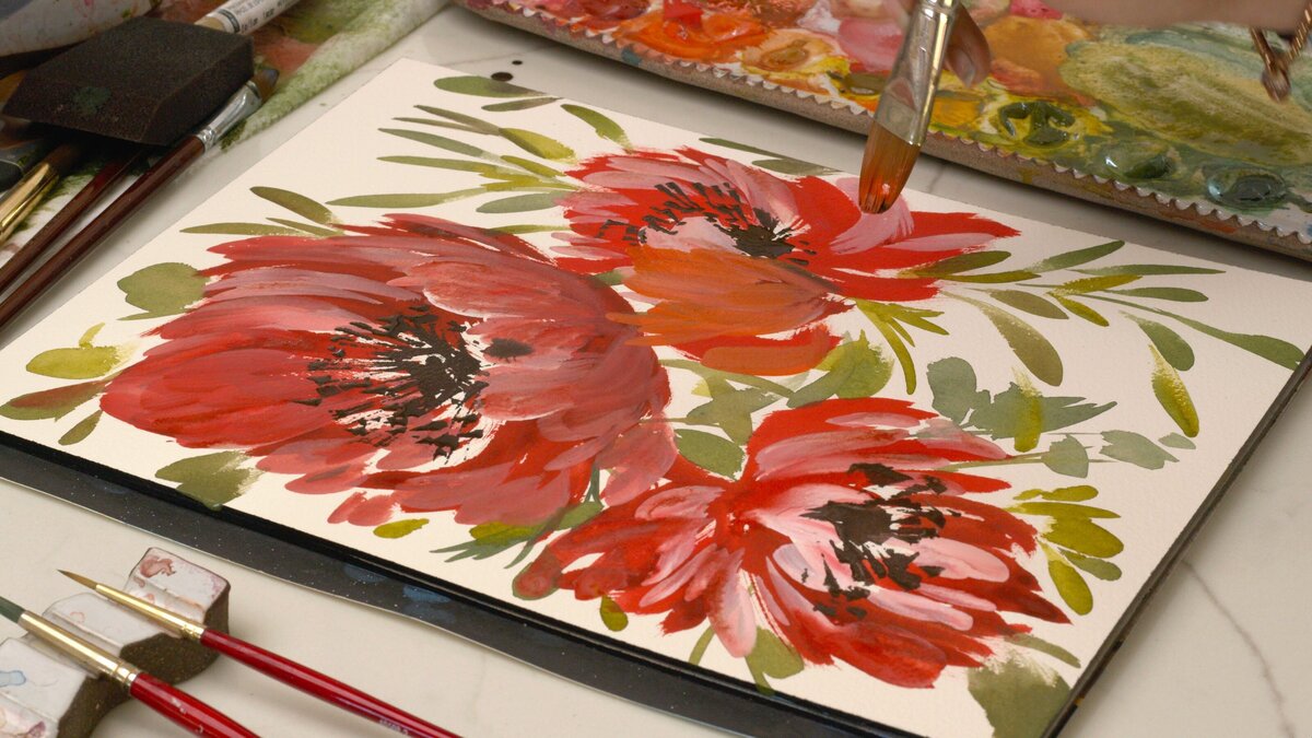 paex-2022-12-red-gouache-flowers