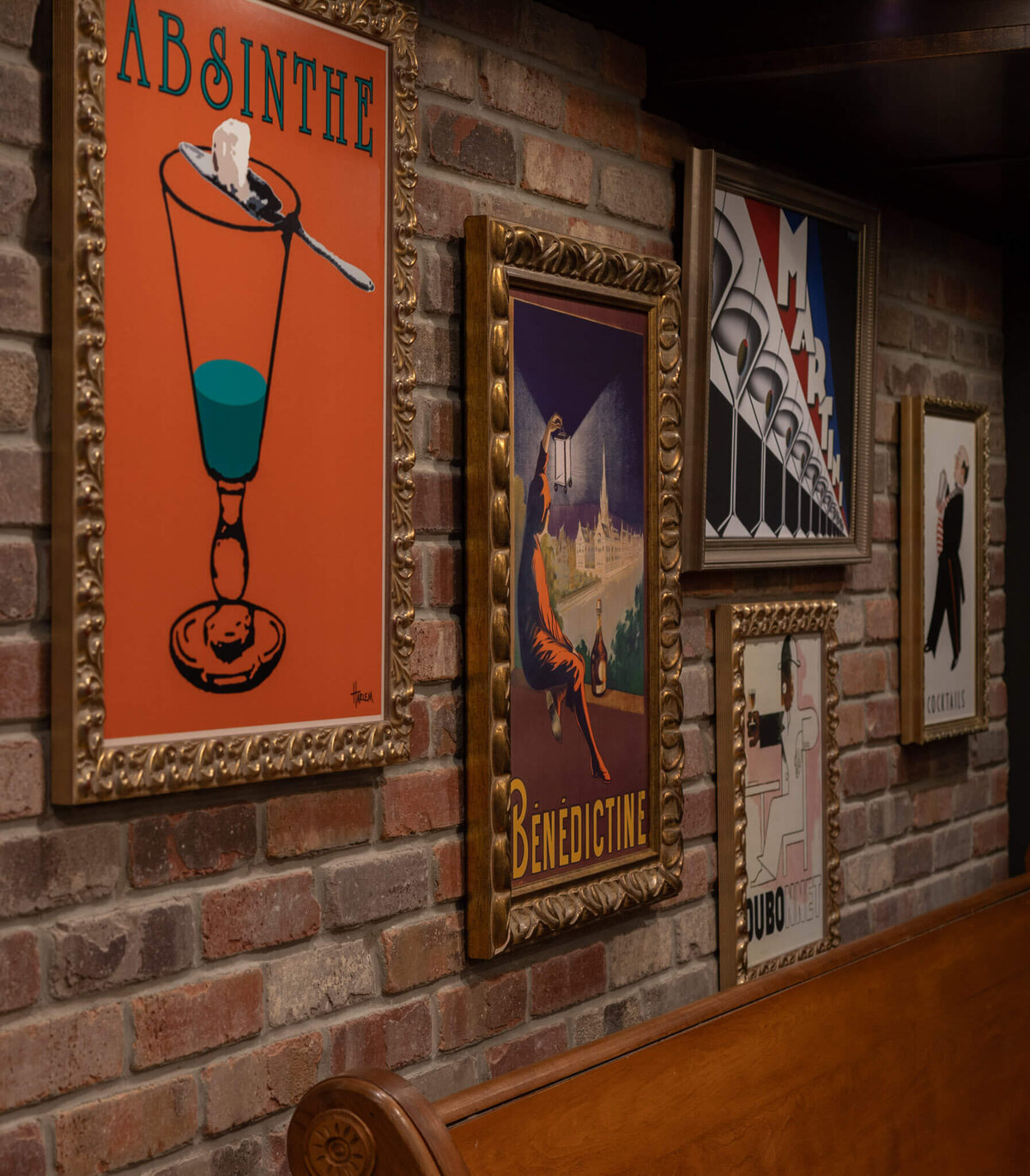 speakeasy wall art details