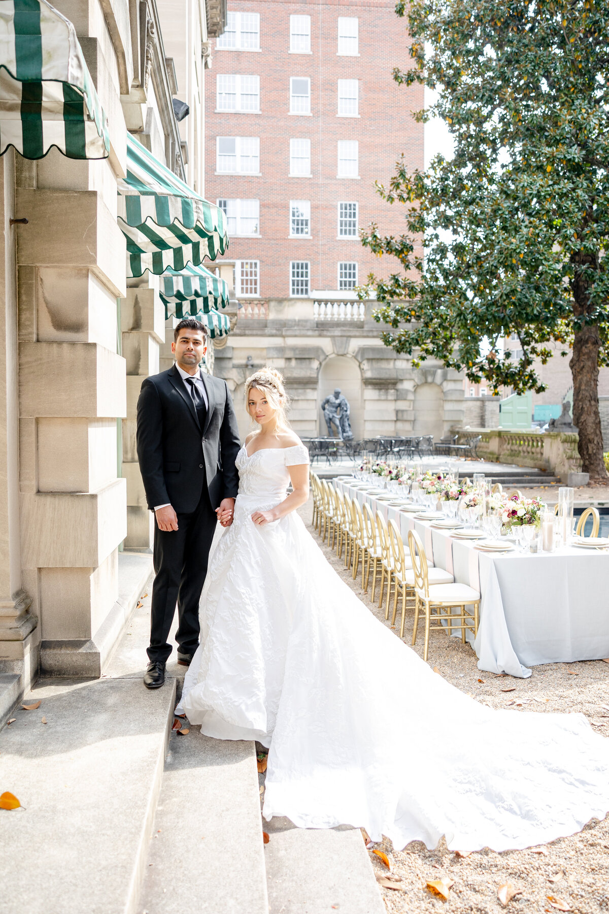 Larz Anderson House Wedding Luxury DC Wedding Day  - Haley Day Photo H+R-163