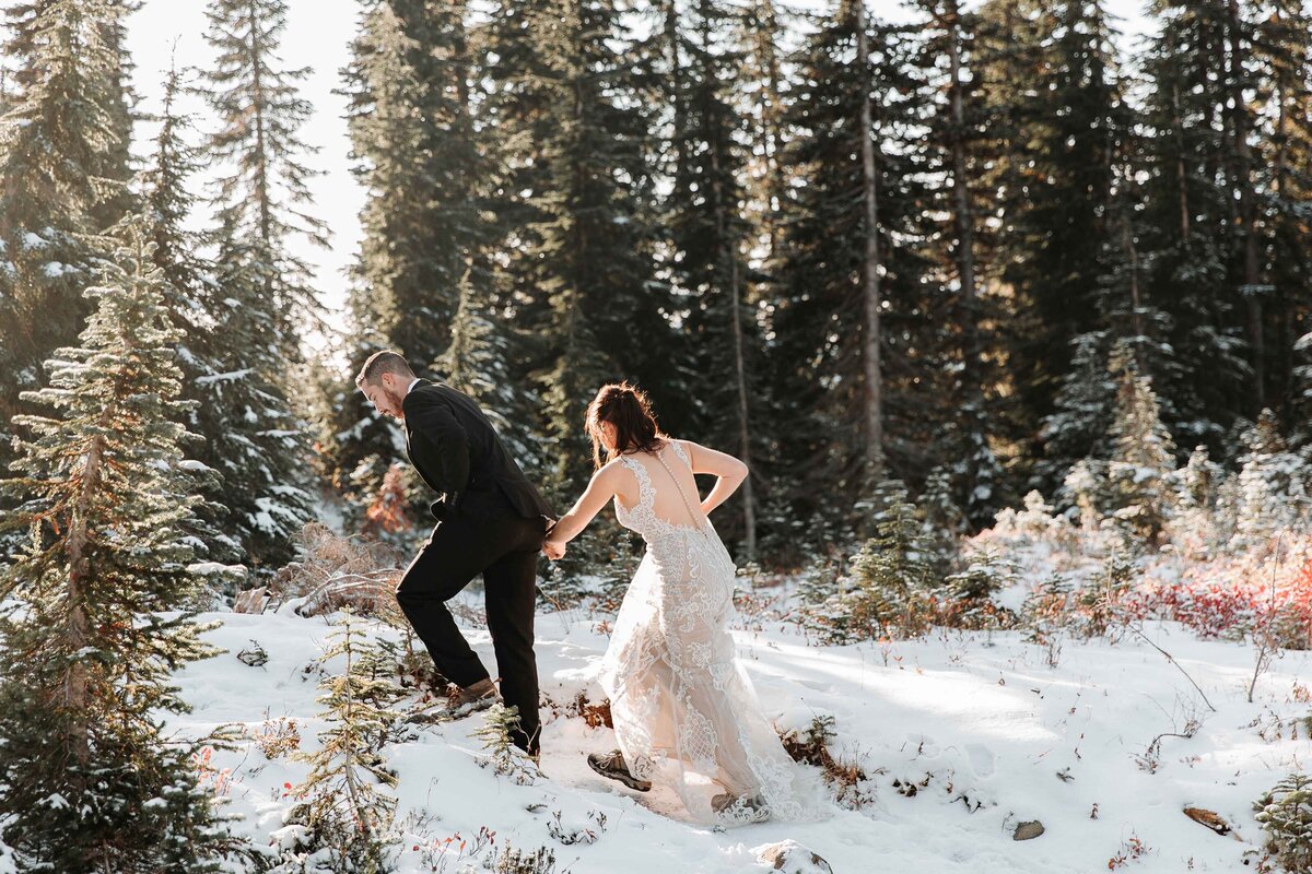 Lake Tipsoo Elopement 2