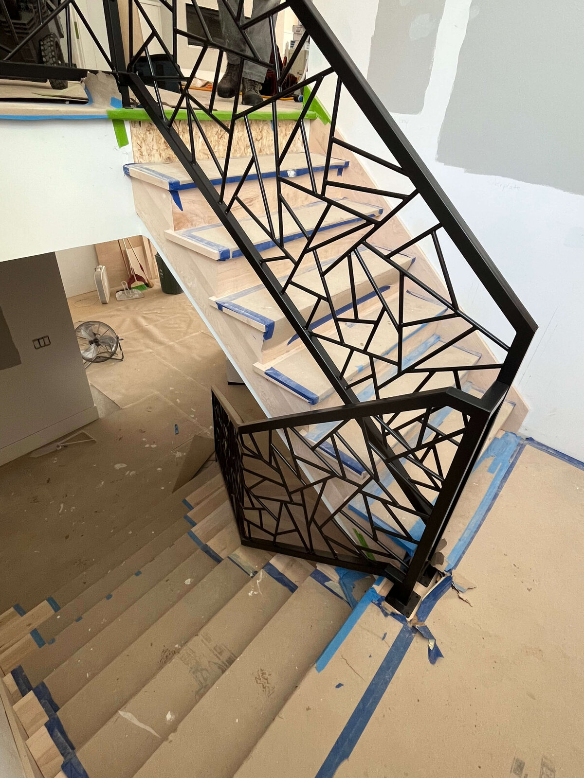 Custom Interior Steel Rail(1)