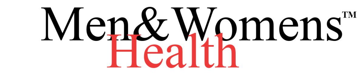Men&Womens Health LOGO black