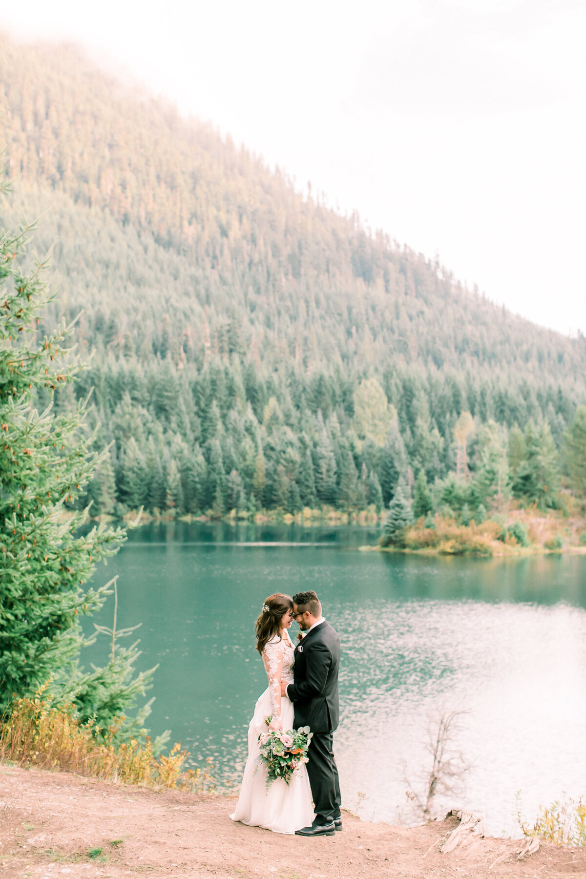 Gold Creek Pond Elopement, Seattle Wedding Photographer (58)