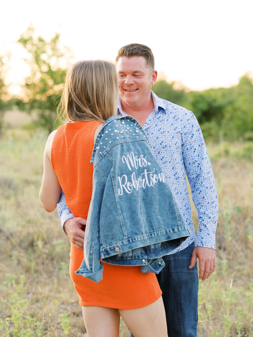 Engagement portraits on family ranch10