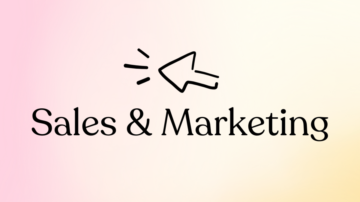 Sales & Marketing