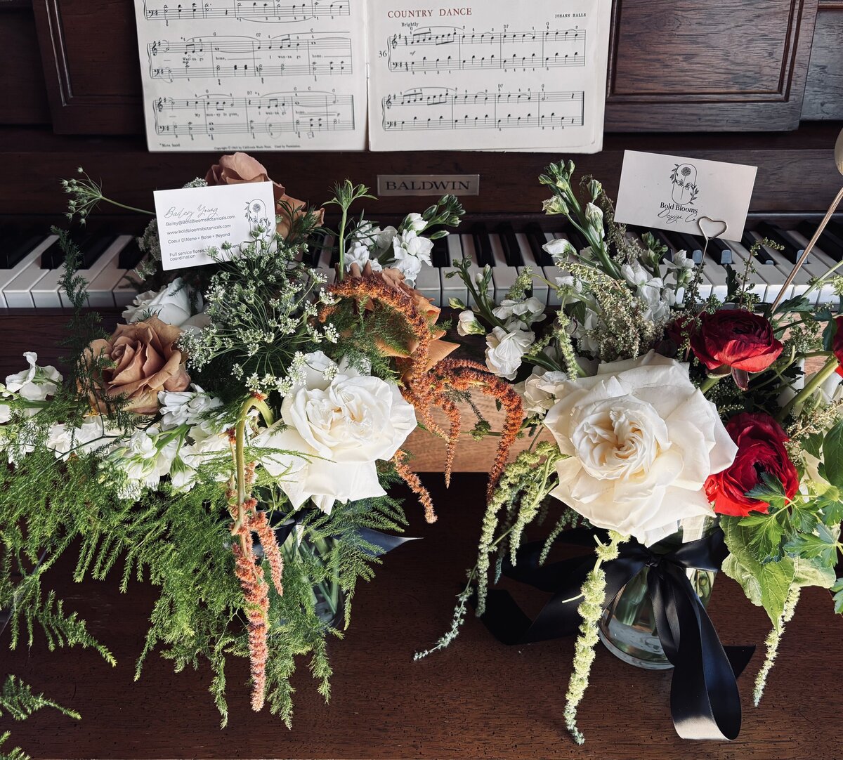 piano bouquet