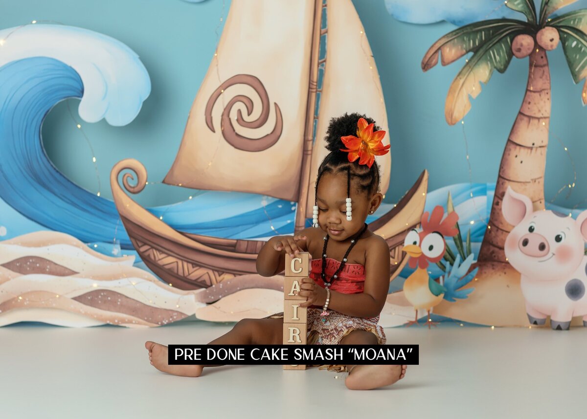 Cake Smash Moana