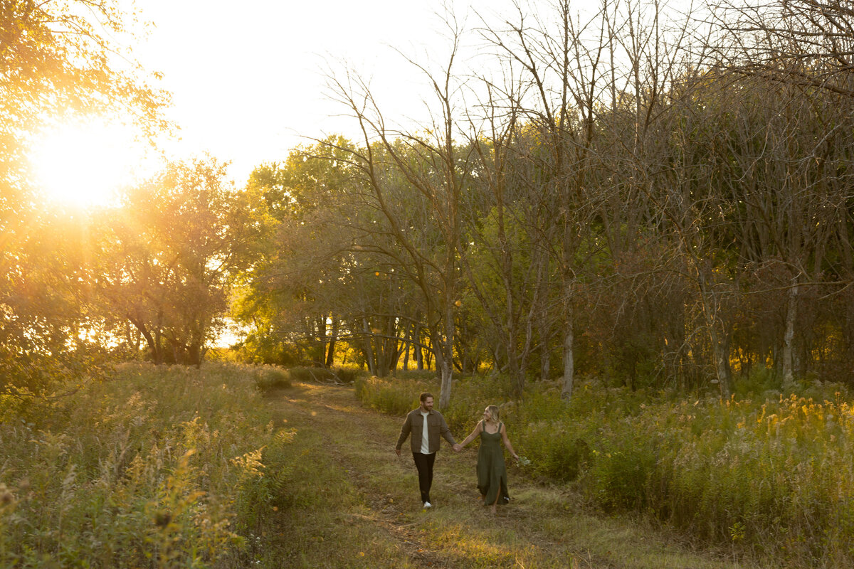 Wisconsin State Park Engagement Photographer Pike Lake South Kettle Moraine Unit Creative Couples Session-224