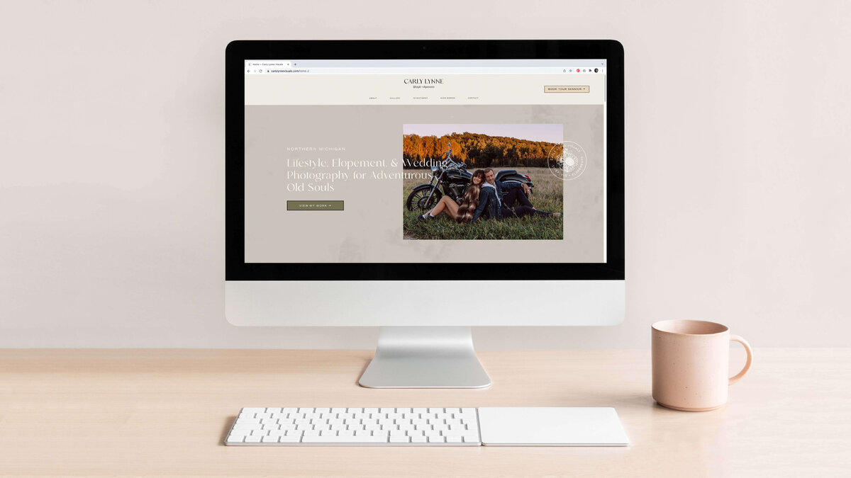 website design optimized for a seamless client experience