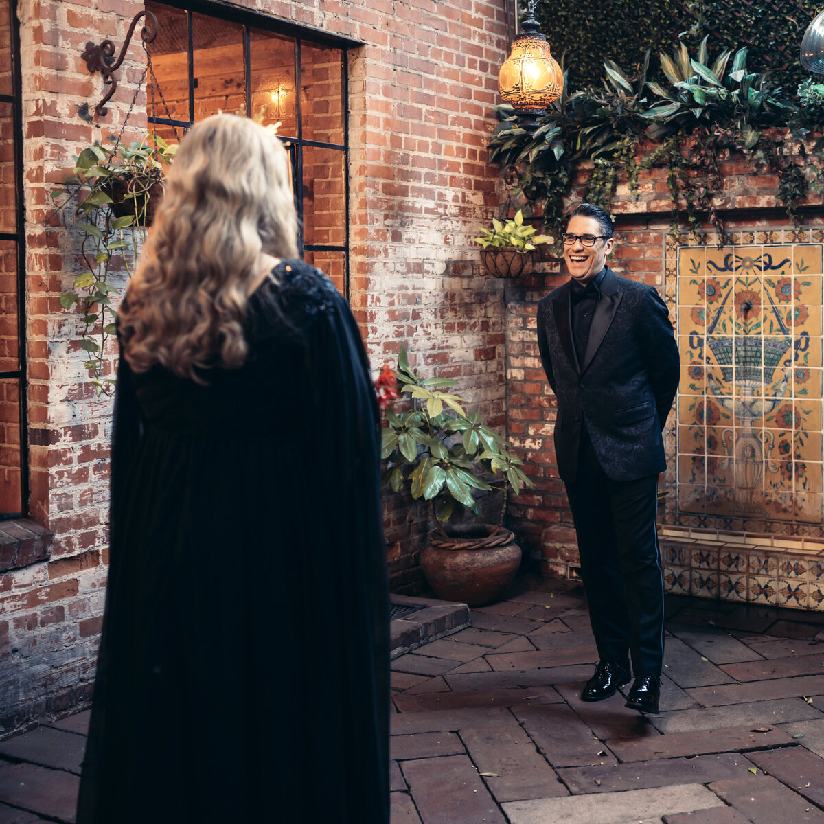 Wedding at Carondelet House, Los Angeles