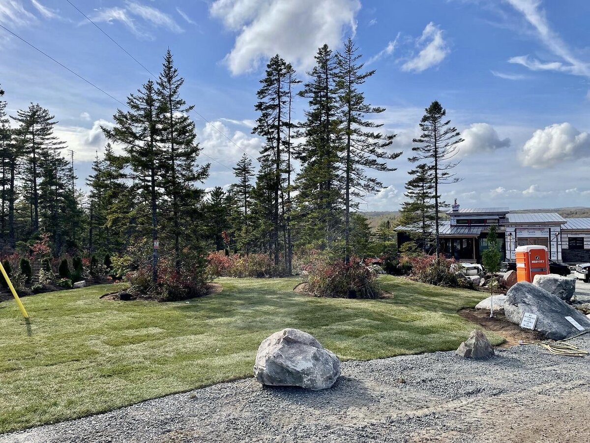 Ground Down Land Management - Halifax Excavation Services - Stone Landscaping Patio Work - sod installation - garden beds & mulch