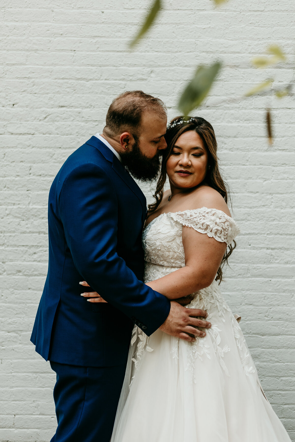 Bride and Groom Centerville Indiana