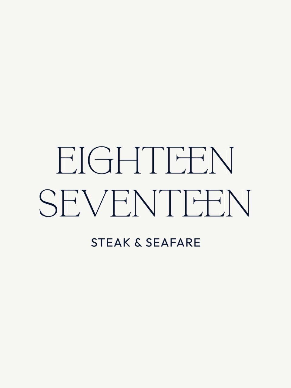 
Fine dining logo design featuring elegant serif typography for upscale restaurant branding
