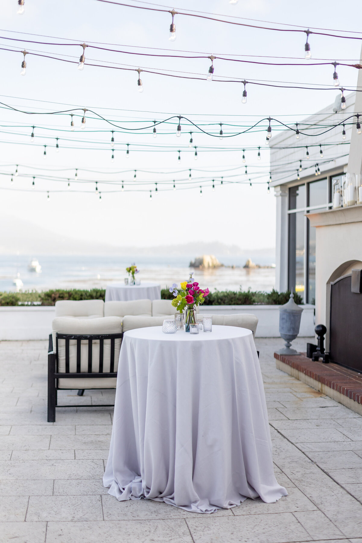 Cocktail Table at Pebble Beach