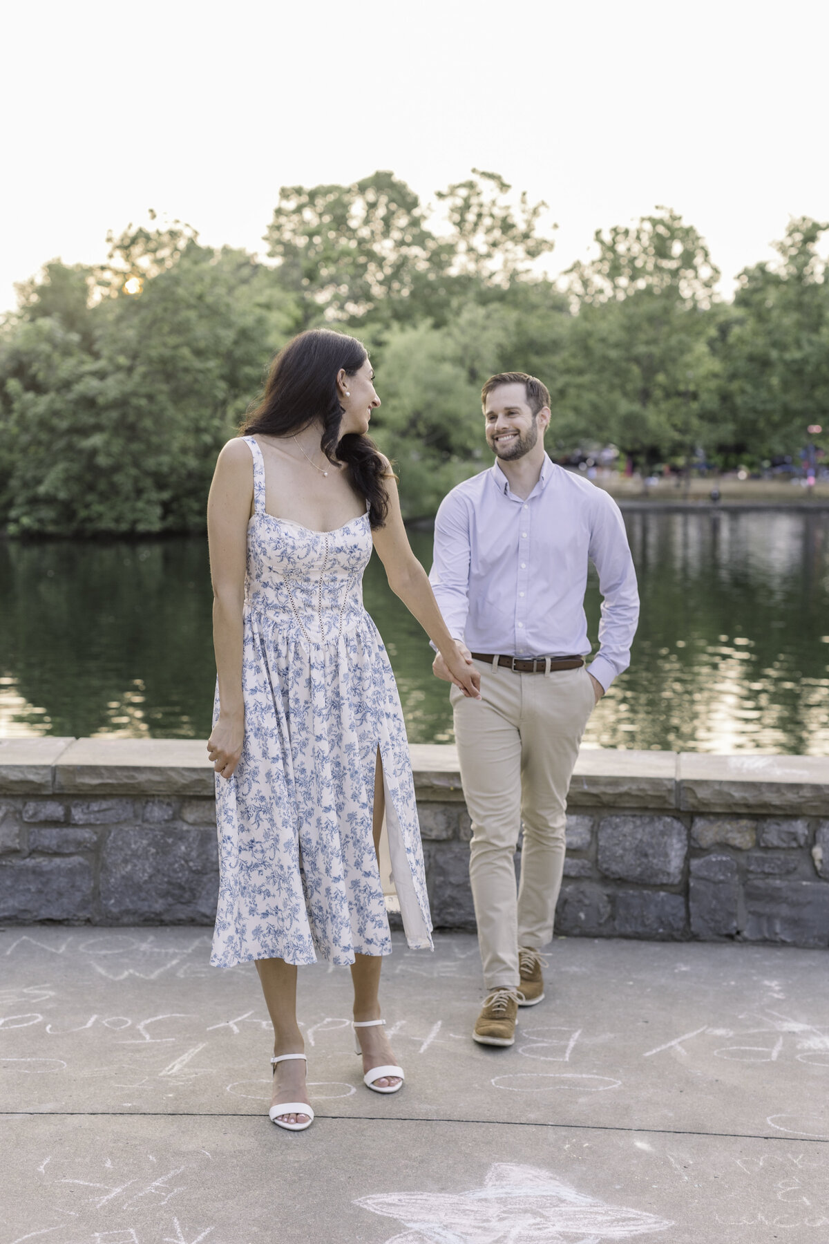 Crystal & Ryan | Spring Engagement at Centennial Park