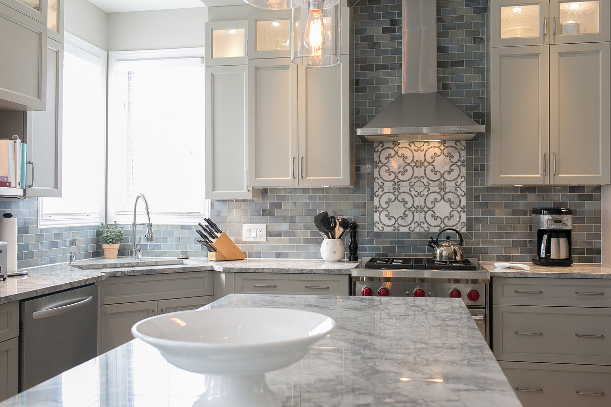 Transitional Marble Moonstone Kitchen (45)