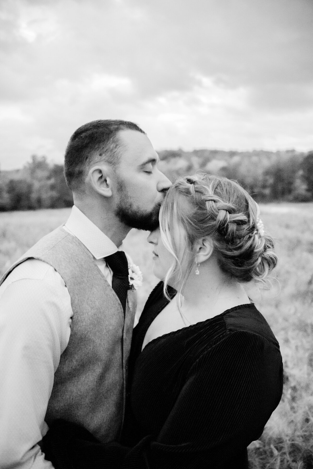 Mr + Mrs Dunwoody - B&W-7