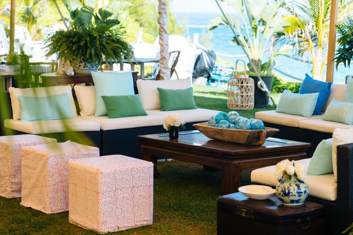 Lounge Furniture Rental Bermuda - Big Fish Events