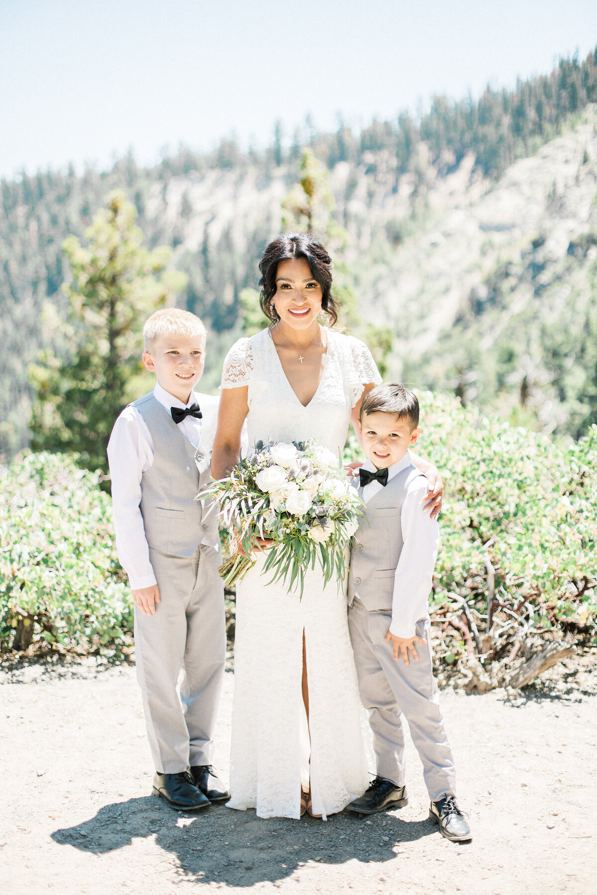 Lake Tahoe Mountaintop Elopement - 22