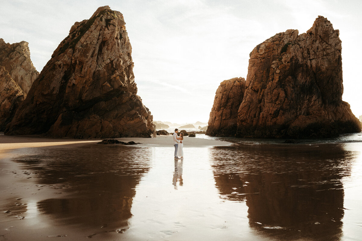 Sessão Noivado Praia da Ursa-1