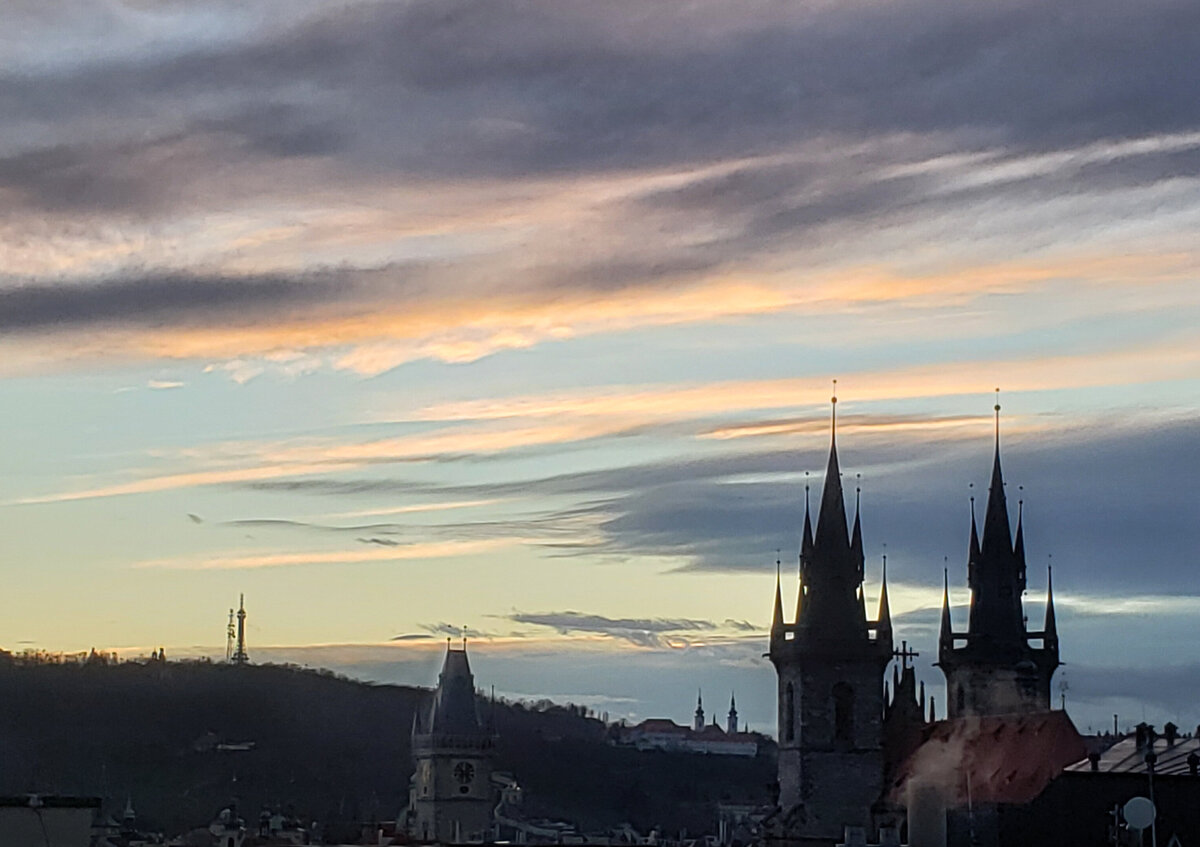 Prague, Czechia (On Top of Municipal House)