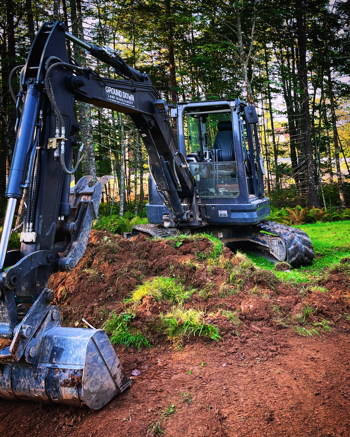 Ground Down Land Management - Halifax Excavation Services - Stone Landscaping Patio Work - sod installation - garden beds & mulch