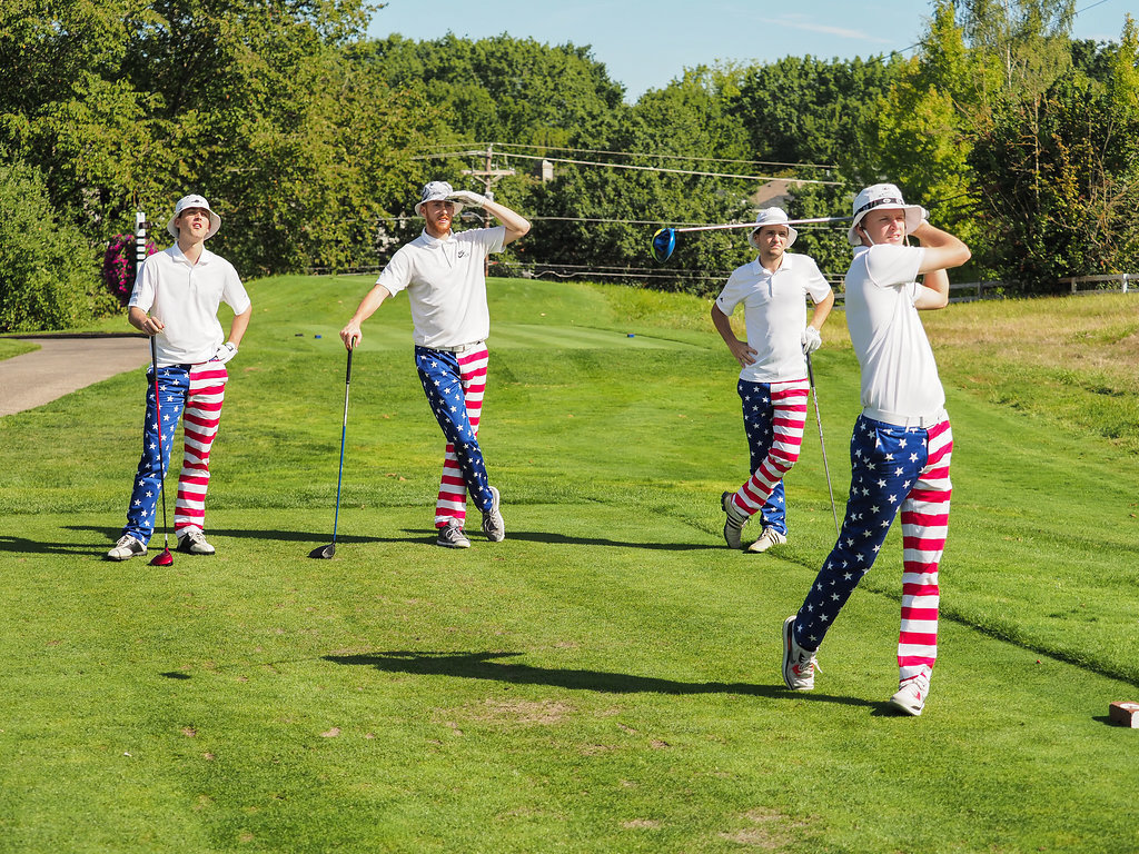 Patriotic-golfers