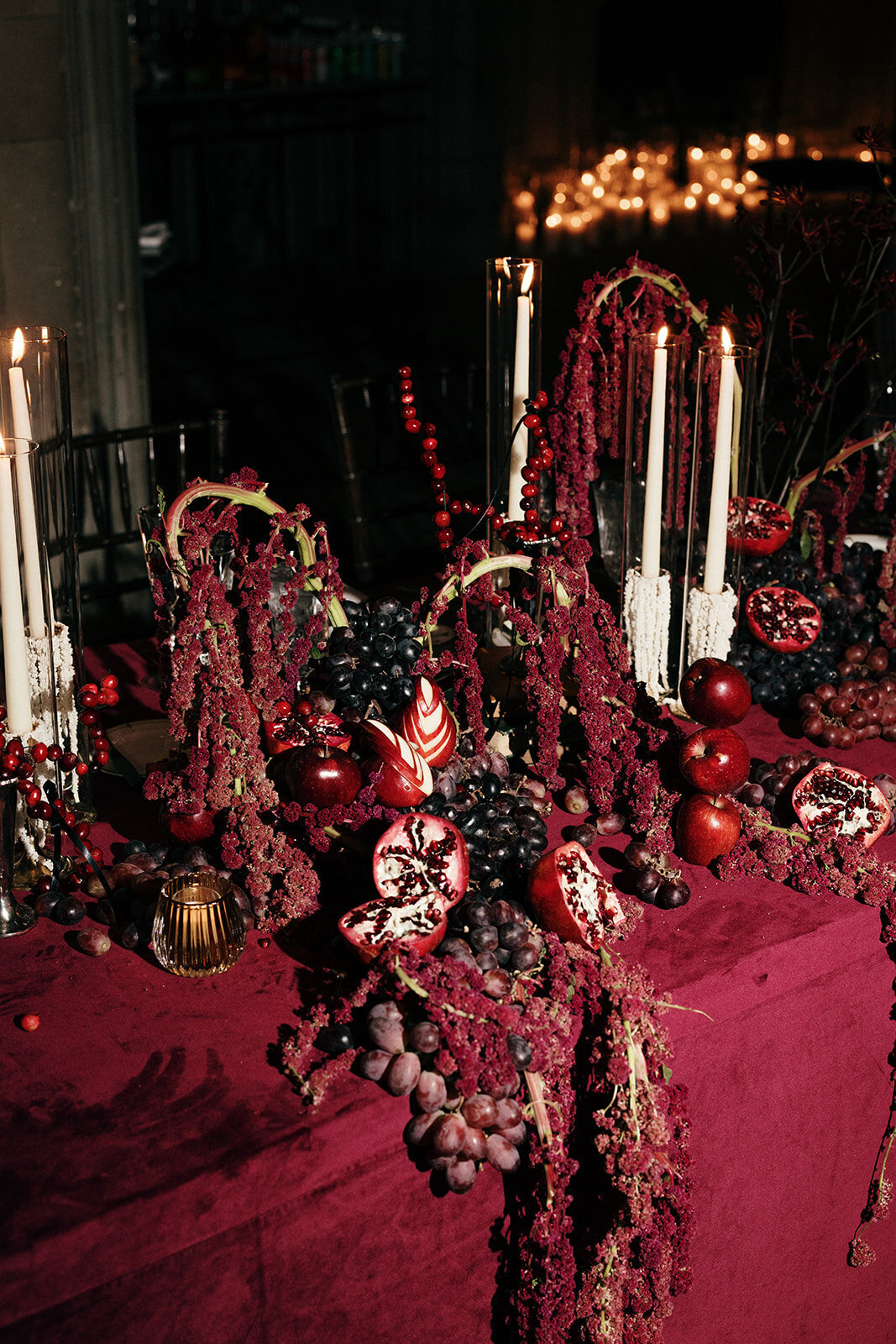 University Club Burgundy Wedding_1