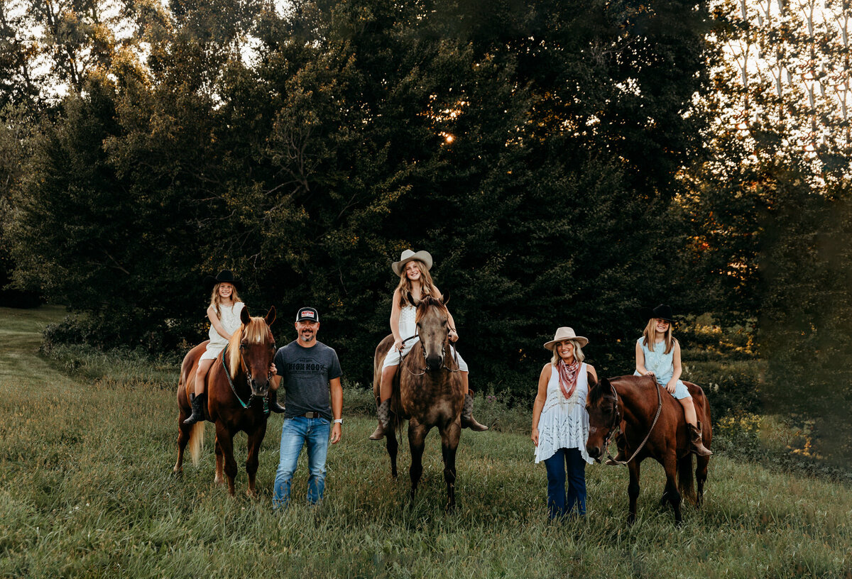family horse pics