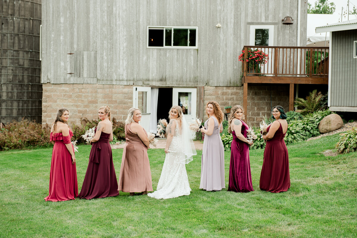 Bridal Party Central Minnesota wedding Photography