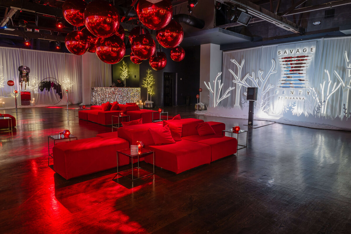 Savage Fenty Valentines event in LA