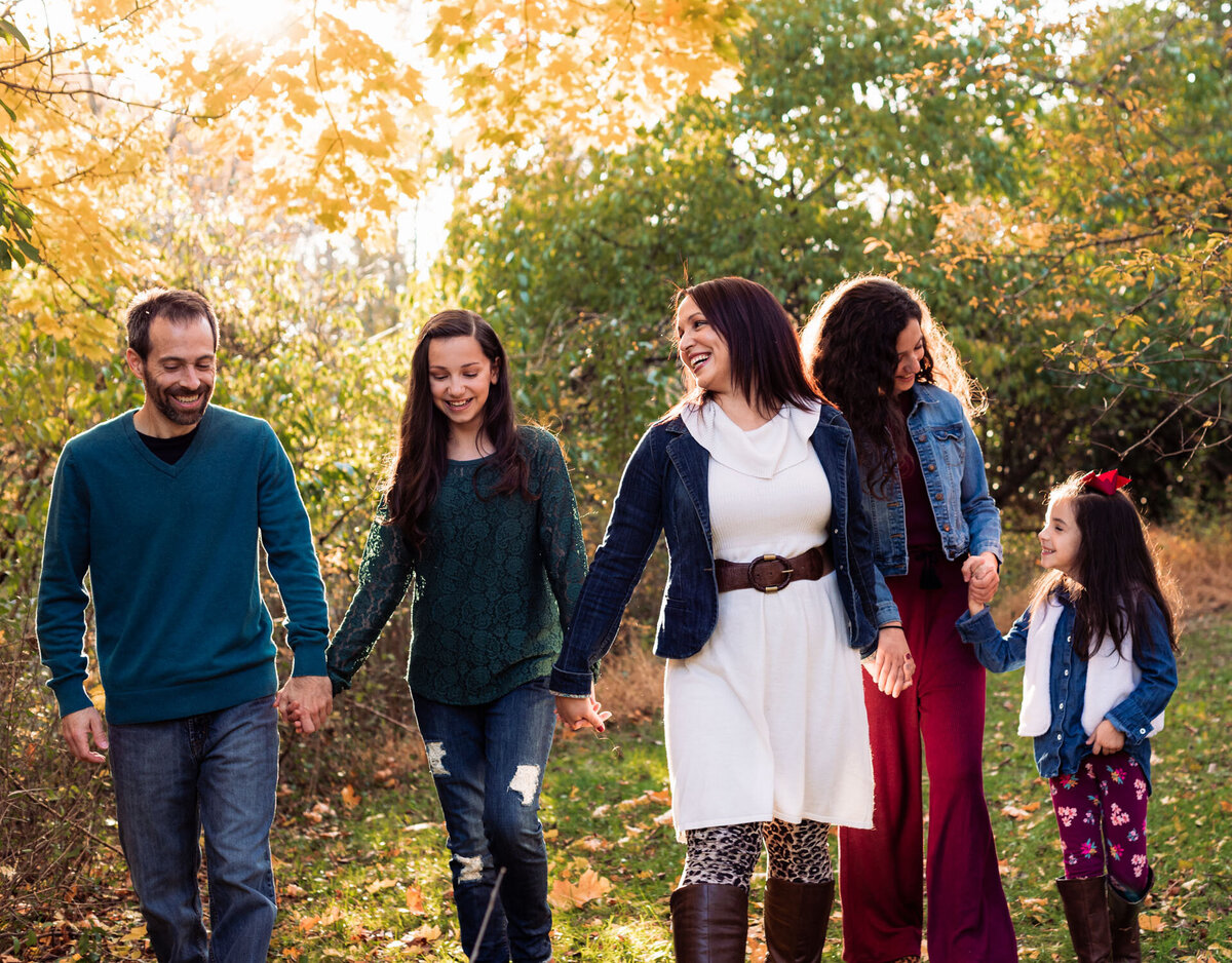 Munday Outdoor Fall Family Session, Somerset NJ Photographer, Colonial Park-7