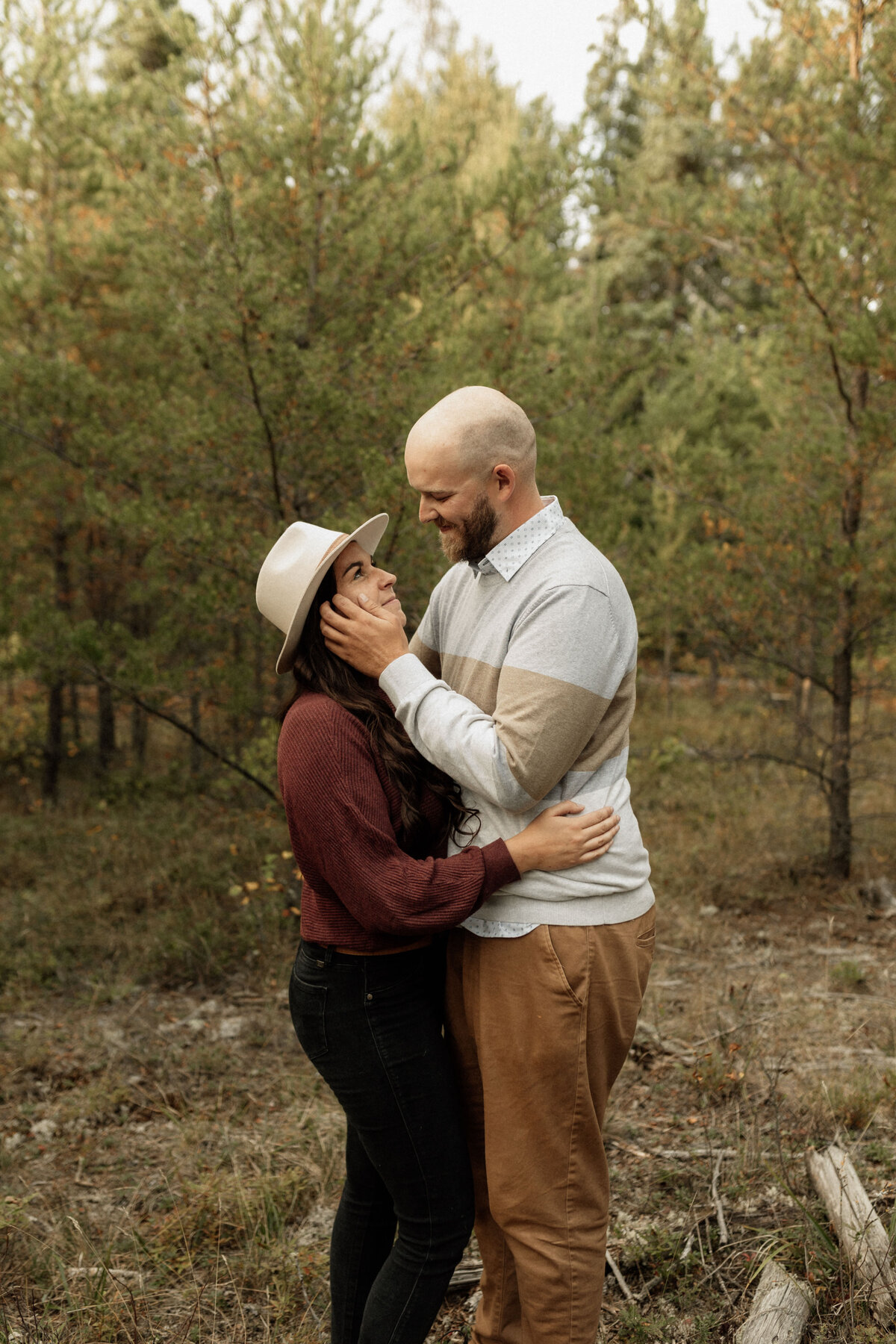 Adventure Engagement Photos Sunset Water 002