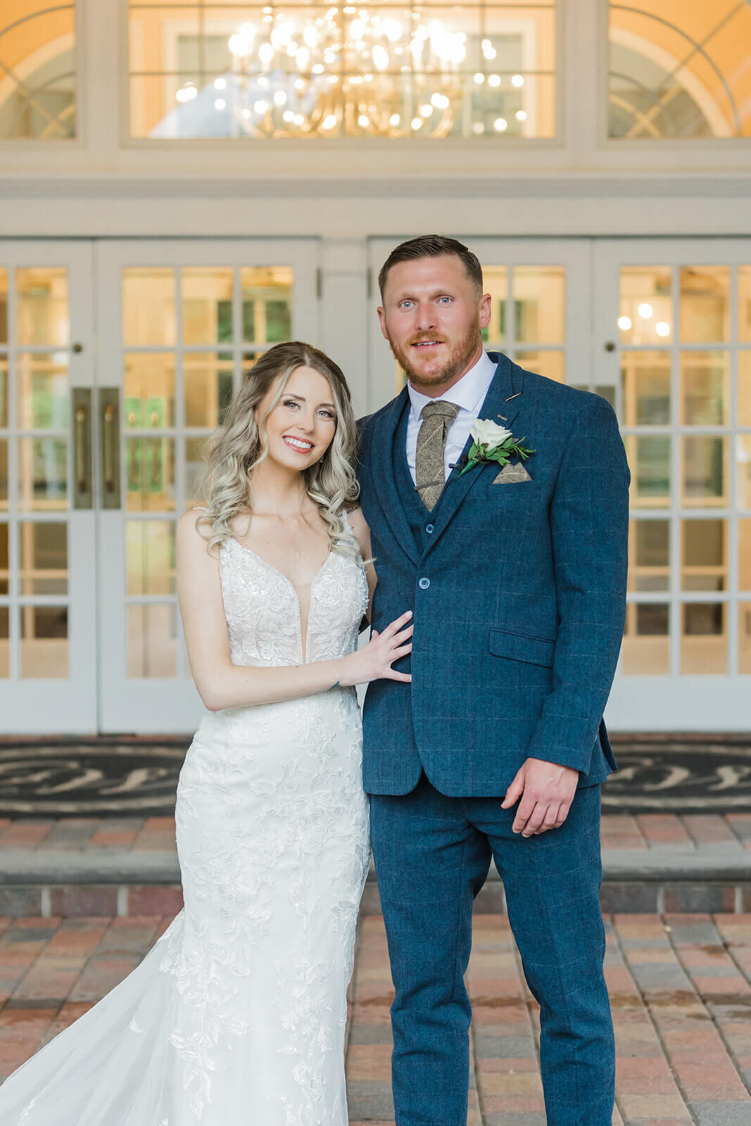 Bride and groom portraits at Long Island wedding