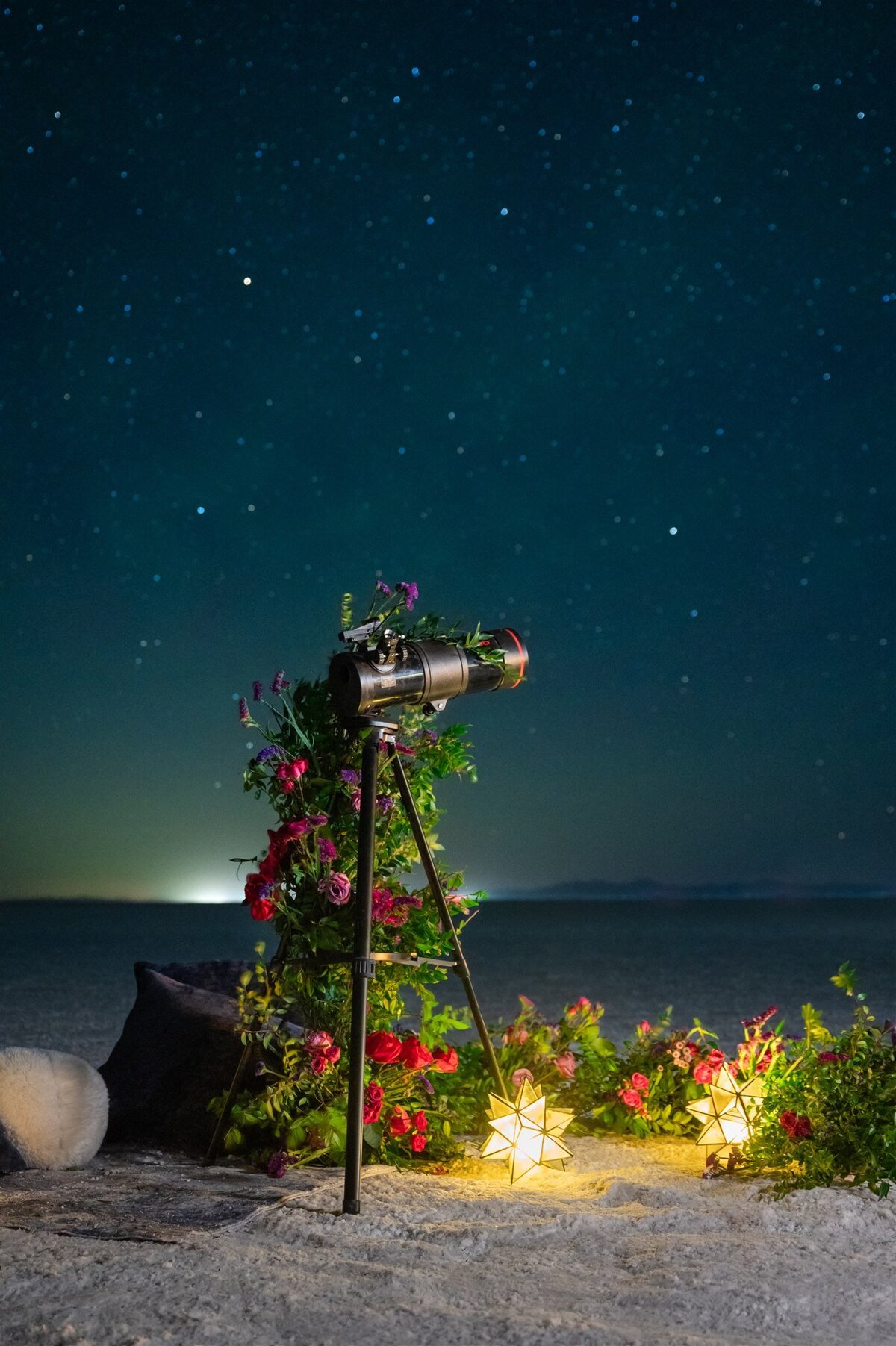 Milky Way Wedding at the Bonneville Salt Flats_220