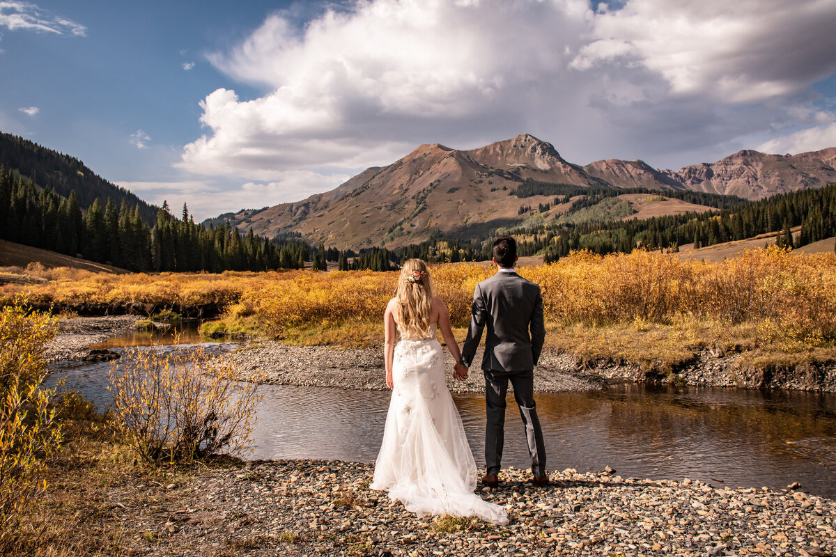 Crested Butte Gothic Valley elopement Photographer Colorado mountains