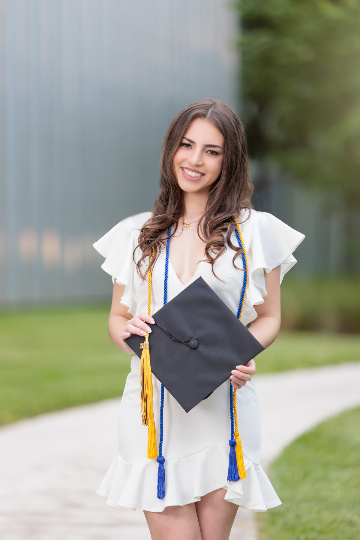 Cap and Gown Portraits in Raleigh NC