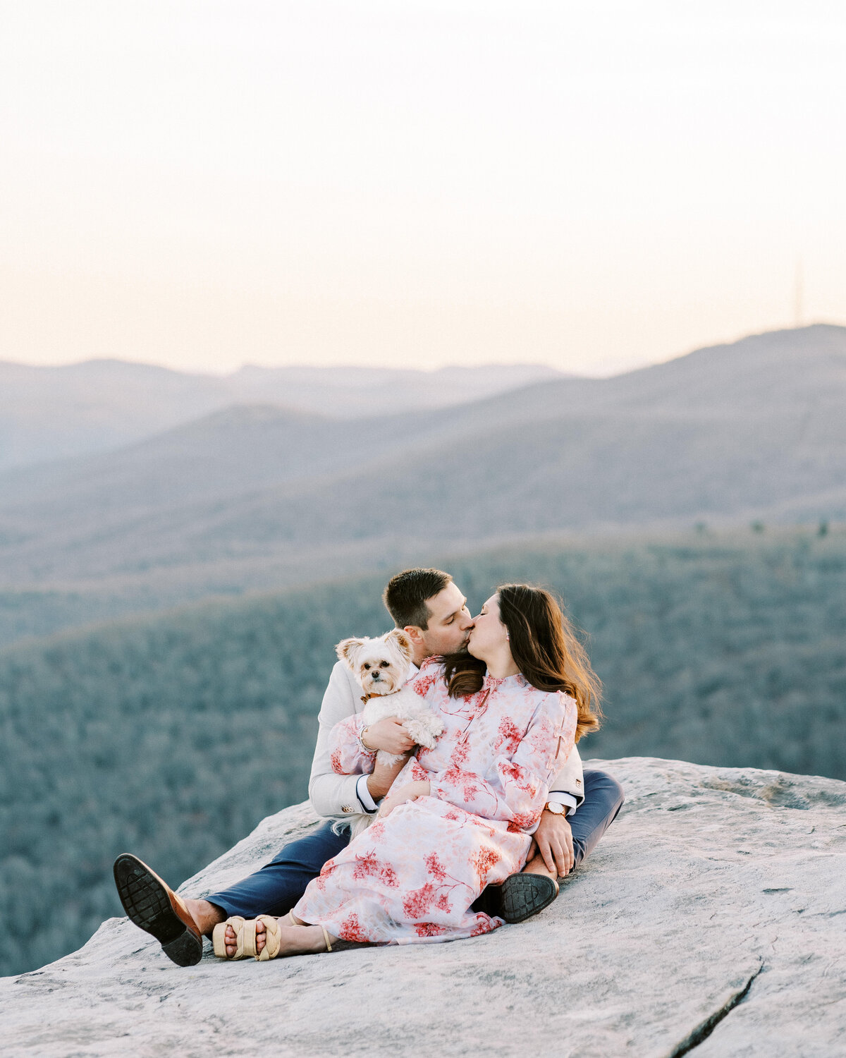 The Fourniers | Grandfather Mountain Engagement-122