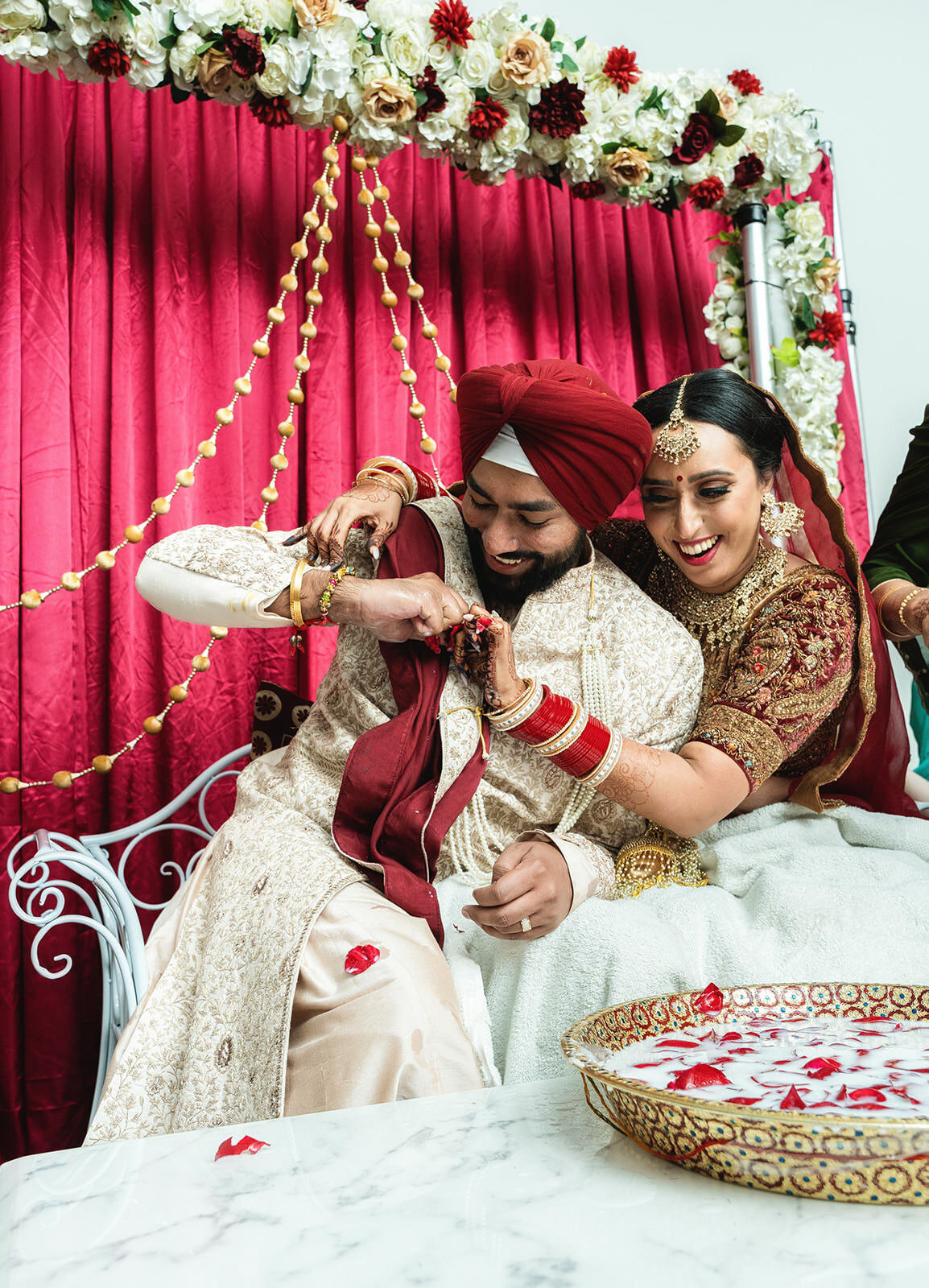best toronto indian wedding photographer - Indian wedding day portrait