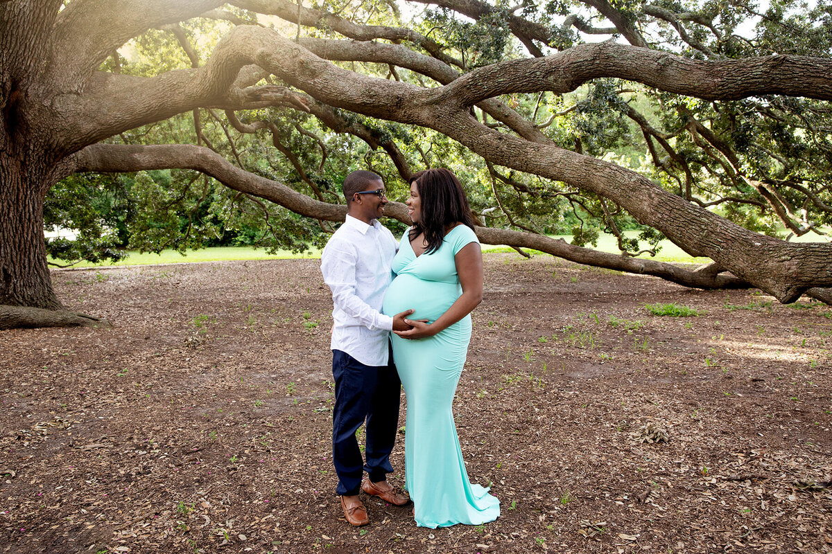 Black Family Maternity Photoshoot