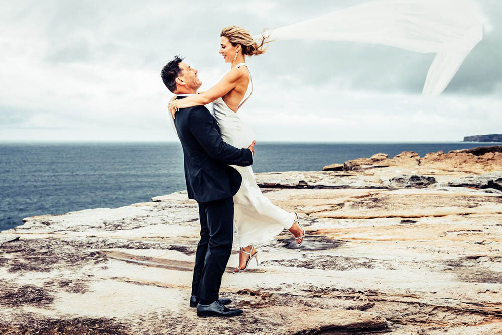 Couple with their Sydney wedding Photography